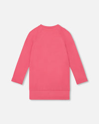 Tunic Tee With Embroidery Candy Pink - H20Z76_639