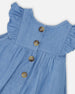 Light Blue Chambray Dress And Bloomer Set Light Blue - H30B10_01250