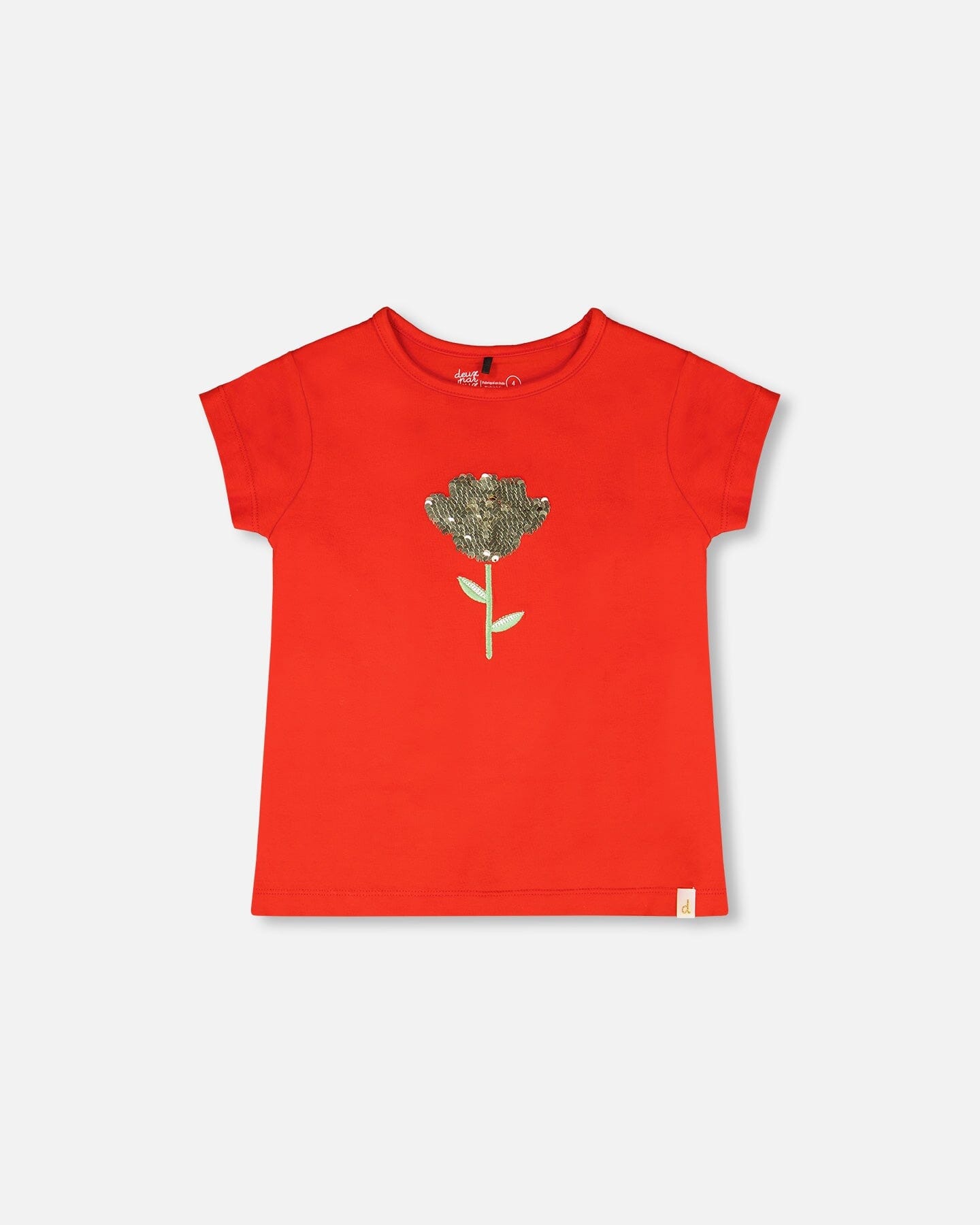 Organic Cotton Jersey T-Shirt Red - H30H70_07620