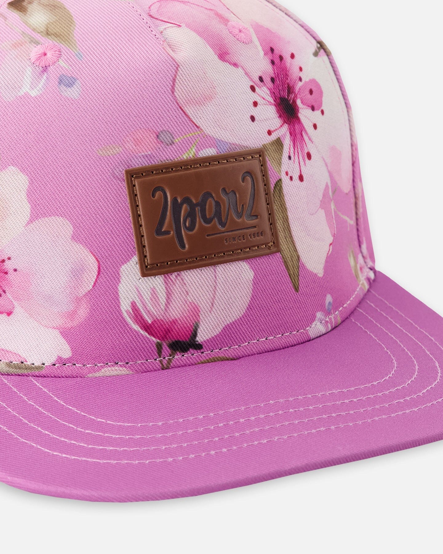 Cap Purple Flower Print - H30VGC_3H143