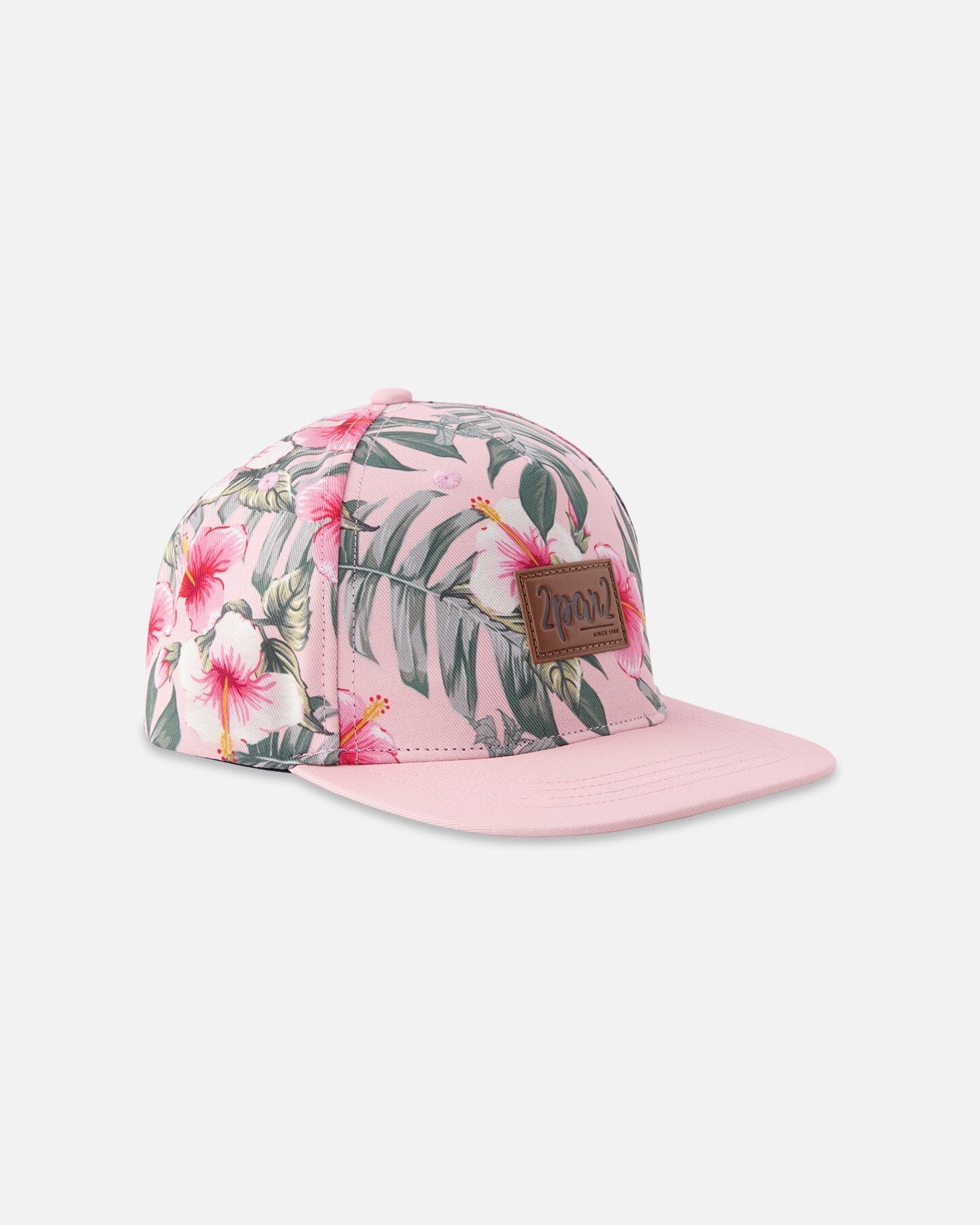 Cap Pink Hibiscus Print - H30VGC_3H152