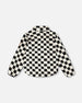Sherpa Jacket Black Checkerboard - H30W61_3H039