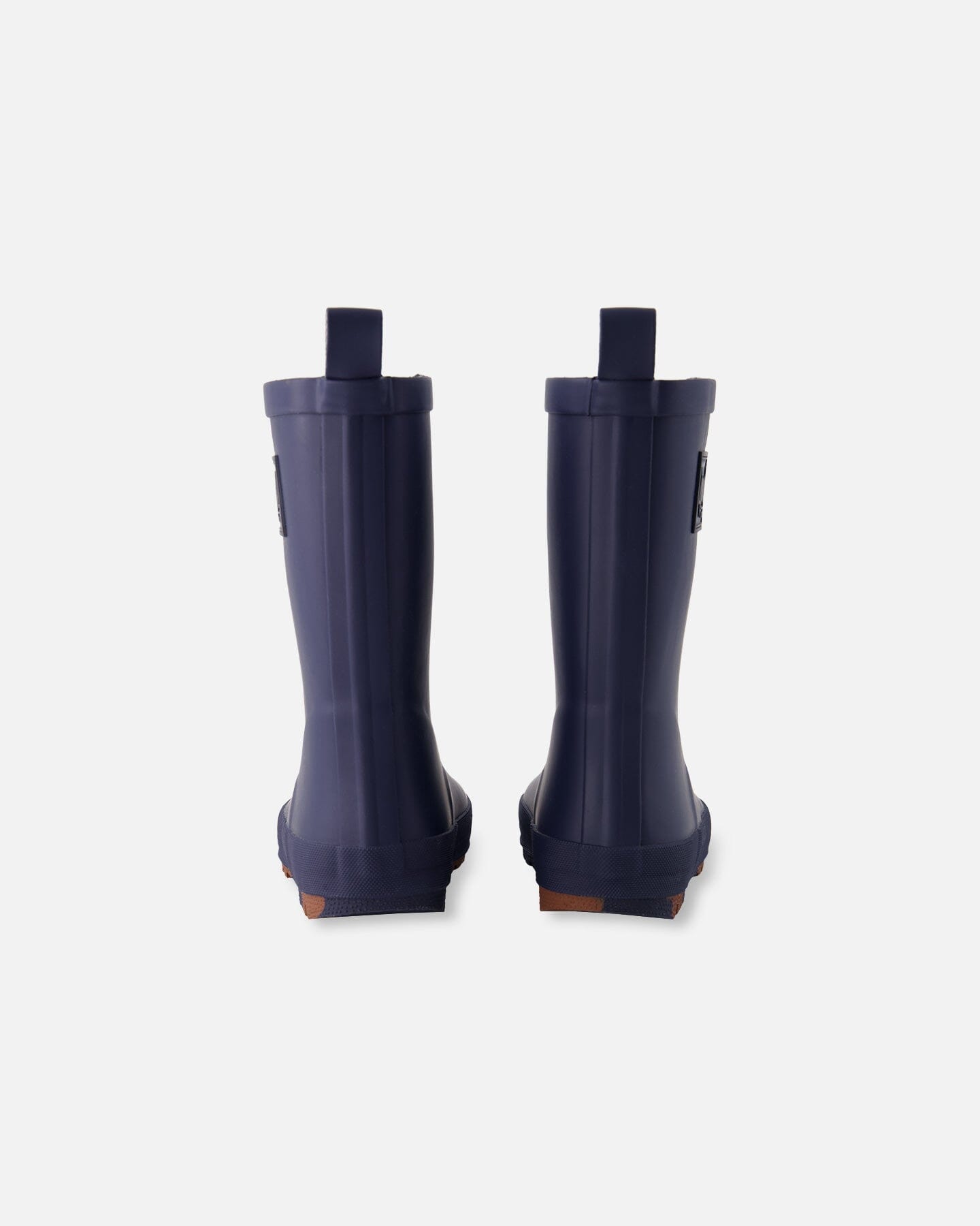 Rain Boots In Natural Rubber Navy Blue - H30WB10_04790