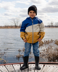 Rain Boots In Natural Rubber Black - H30WB10_09990