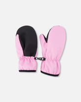 Mid-Season Mittens In Recycled Polyester Pink