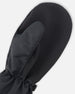 Mid-Season Mittens In Recycled Polyester Black - H30WM201_09990