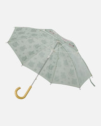 Color-Changing Umbrella Green Frog Print - H30WPR_3H022
