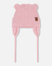 Baby Knit Hat Pale Pink - H30WT23_06003