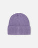 Knit Hat Lavender - H30WT24_05002