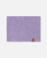 Knit Neckwarmer Lavender