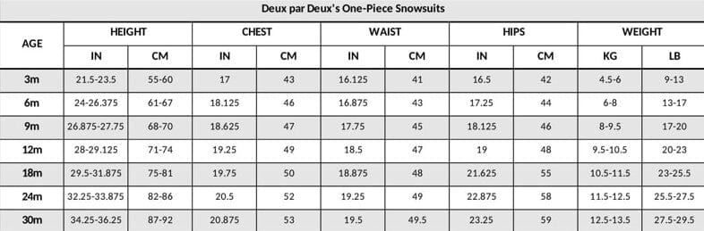 One-Piece Baby Original Puffy Snowsuit Black Snowsuits Deux par Deux 
