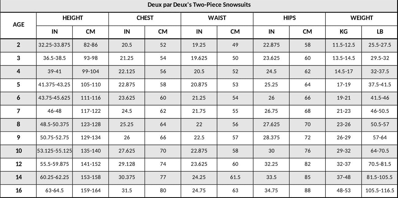 Two-Piece Teknik Snowsuit Aurora Borealis Snowsuits Deux par Deux 